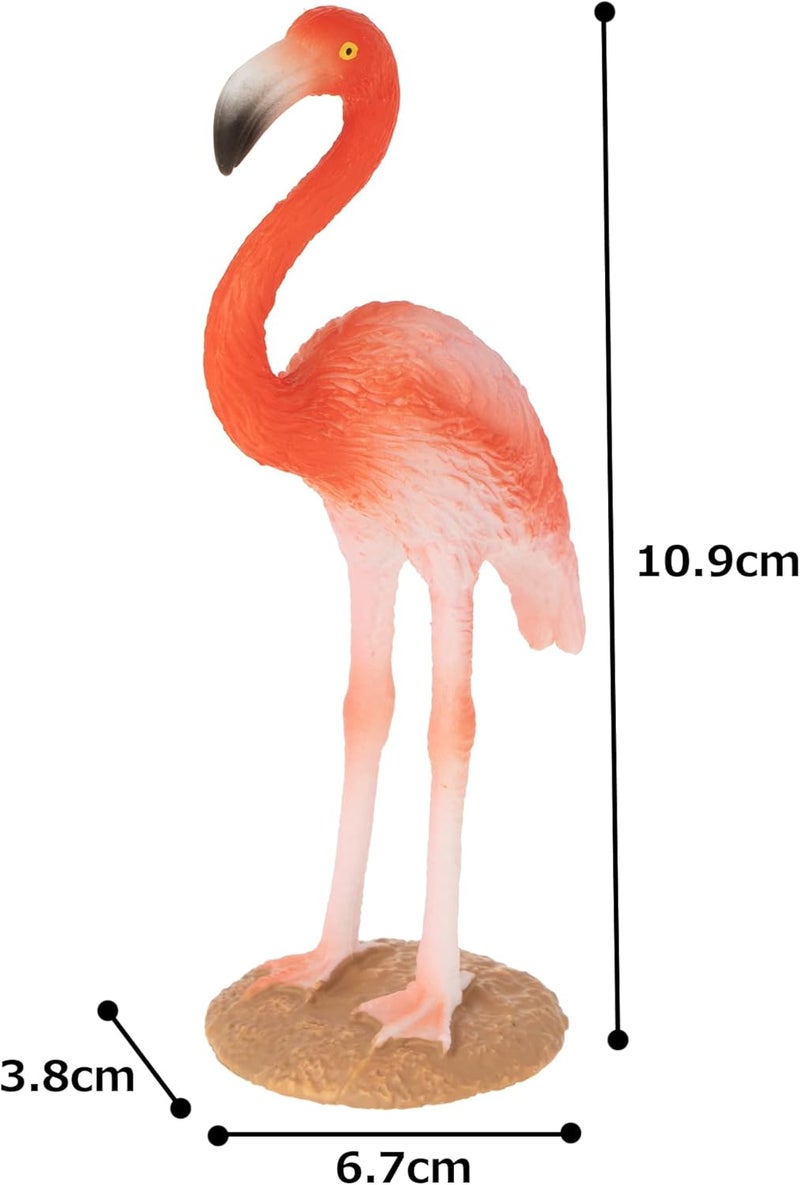 MOJO American Flamingo Wildlife Animal Model Toy Figure - Image 3